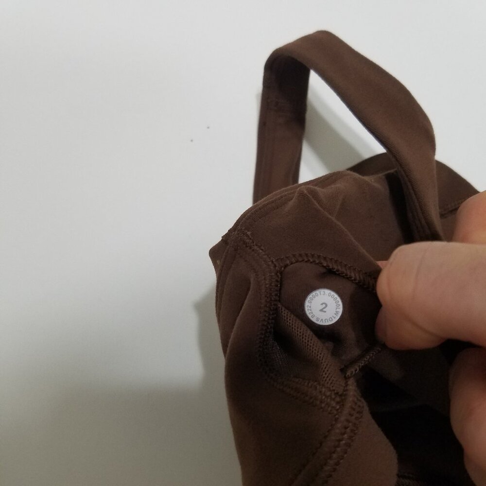 Like New Lululemon Align Tank Top Brown Size 2 - Picture 4 of 4